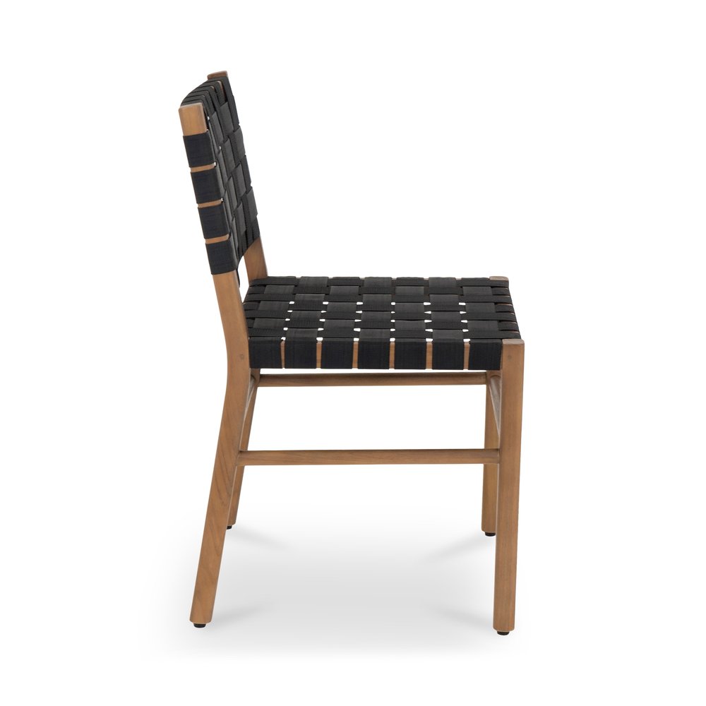 Moes Home - Mira Outdoor Dining Chair Black - CV-1026-02 view 4