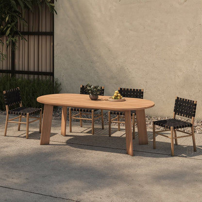Moes Home - Mira Outdoor Dining Chair Black - CV-1026-02 view 7