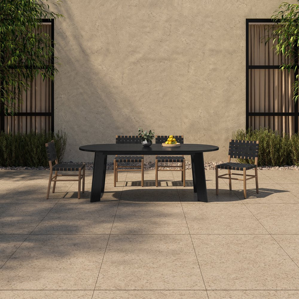 Moes Home - Mira Outdoor Dining Chair Black - CV-1026-02 view 8