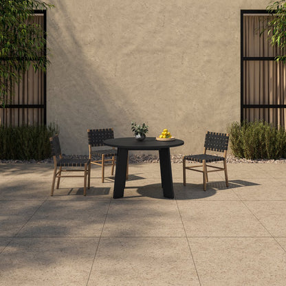 Moes Home - Mira Outdoor Dining Chair Black - CV-1026-02 view 10