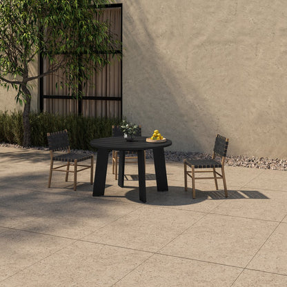 Moes Home - Mira Outdoor Dining Chair Black - CV-1026-02 view 11