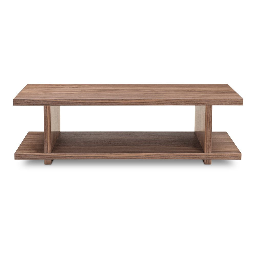 Moes Home - Miri Coffee Table Walnut - ER-2096-03 view 1