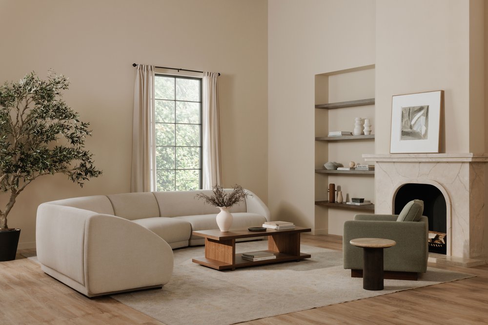 Moes Home - Miri Coffee Table Walnut - ER-2096-03 view 9