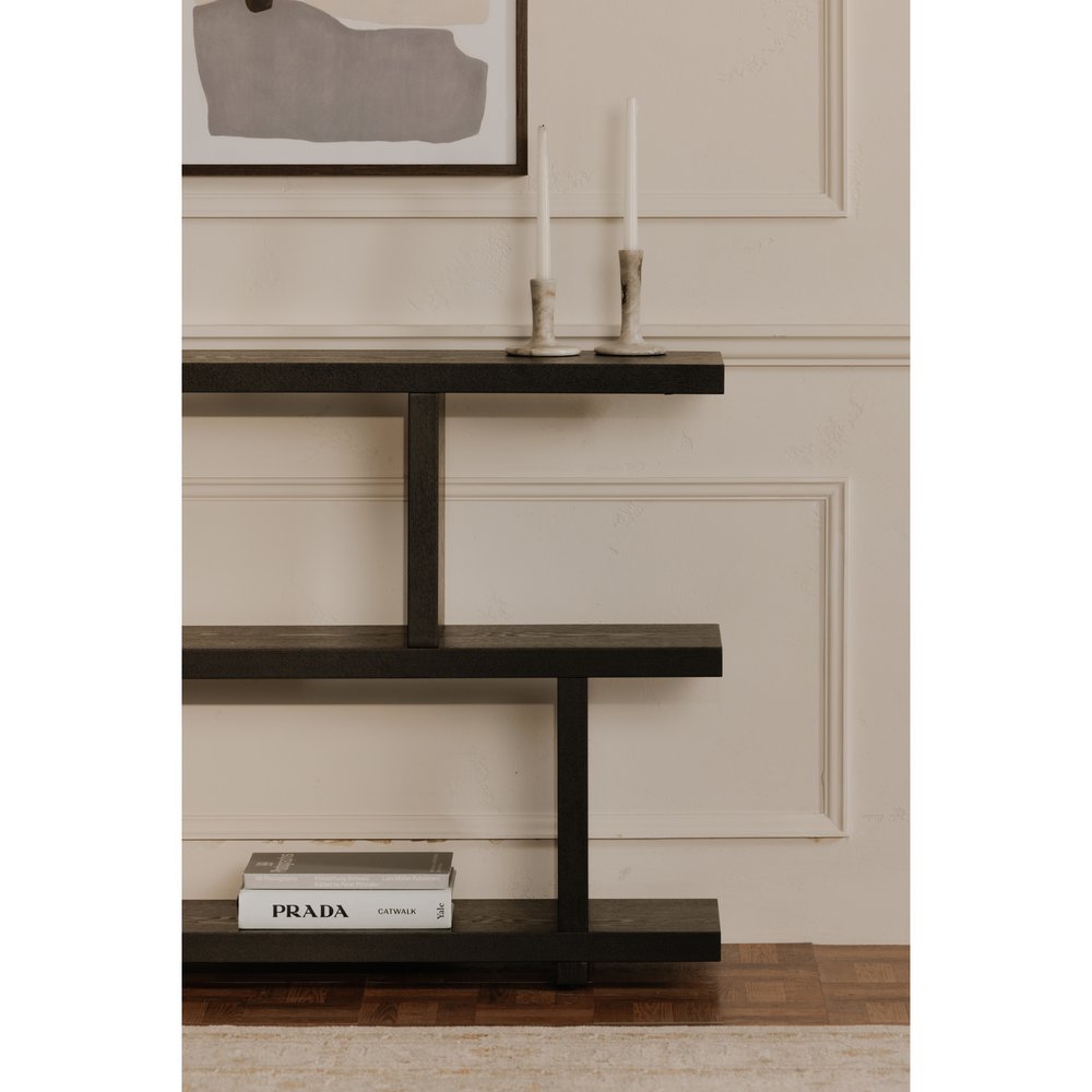 Moes Home - Miri Shelf Small Black - ER-1072-02 view 6