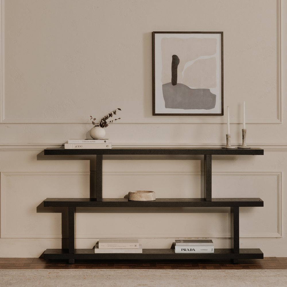 Moes Home - Miri Shelf Small Black - ER-1072-02 view 7