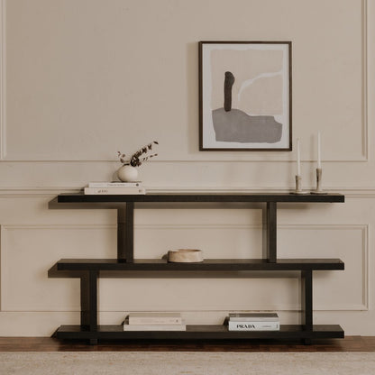 Moes Home - Miri Shelf Small Black - ER-1072-02 view 7