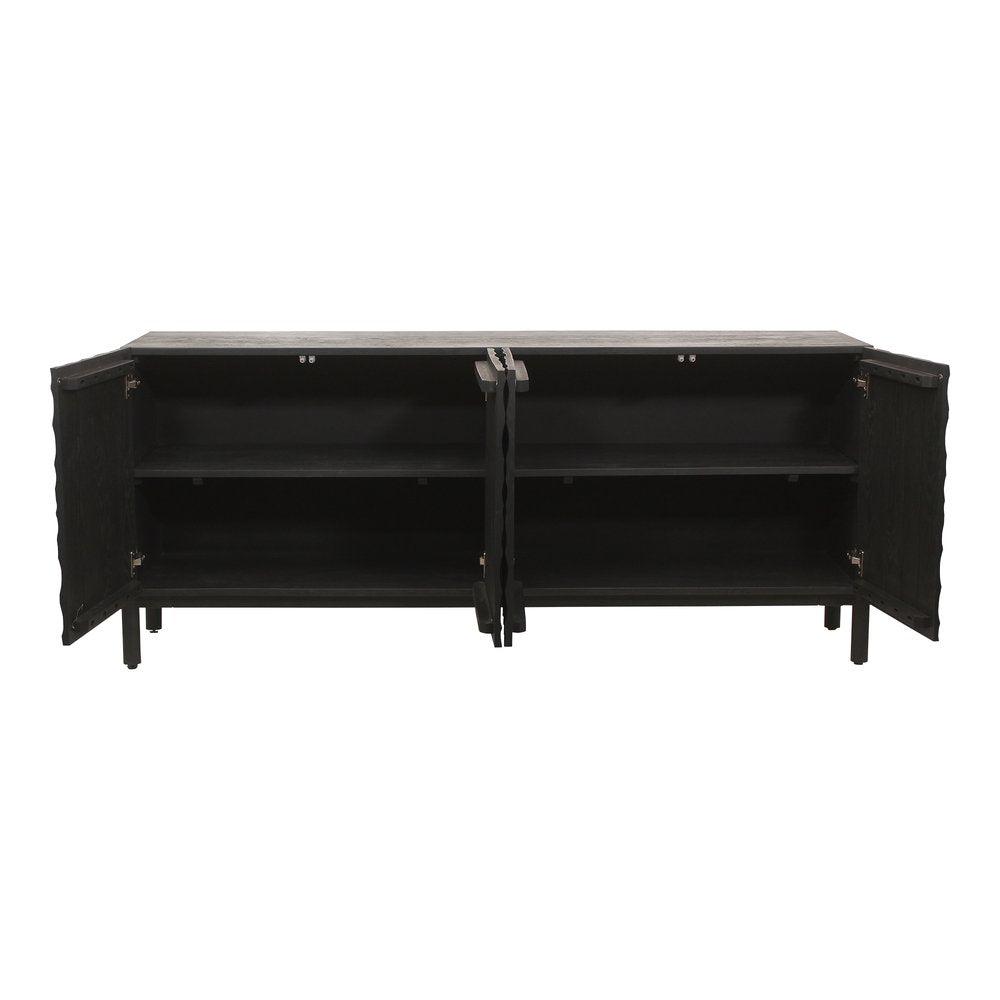 Moes Home - Misaki Sideboard Black - GZ-1152-02 view 3