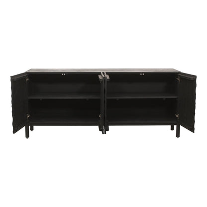 Moes Home - Misaki Sideboard Black - GZ-1152-02 view 3