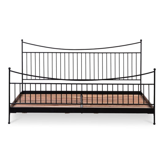 Moes Home - Monet Queen Bed Black - PZ-1001-02-0 view 2