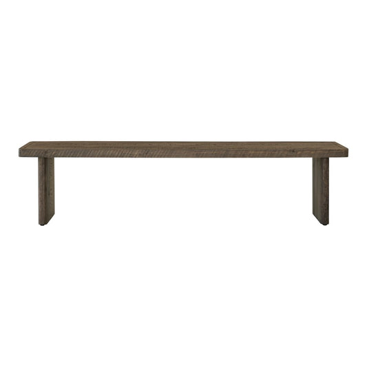 Moes Home - Monterey Bench in Driftwood - FR-1028-29 veiw 1