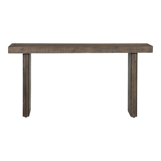 Moes Home - Monterey Console Table Aged Brown - FR-1037-29 view 1