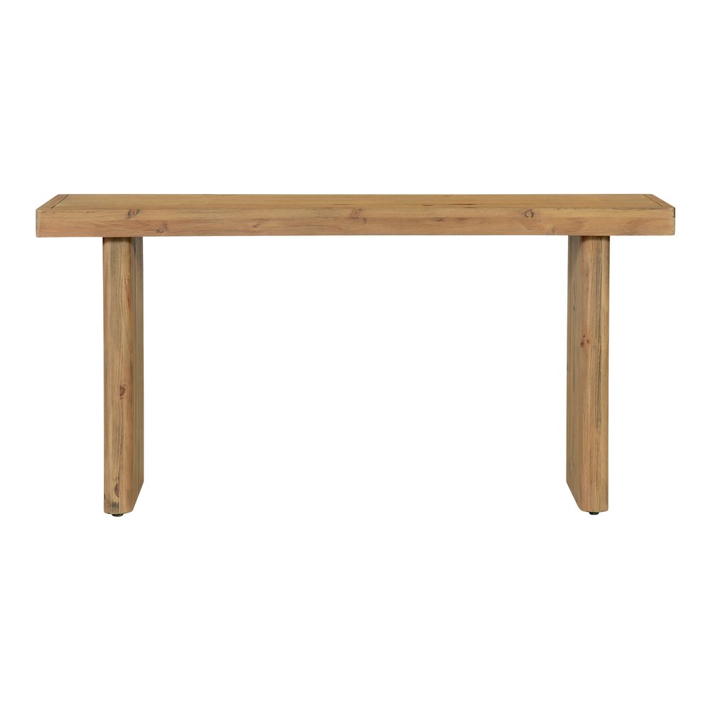 Moes Home - Monterey Console Table Rustic Blonde - FR-1037-21 view 1