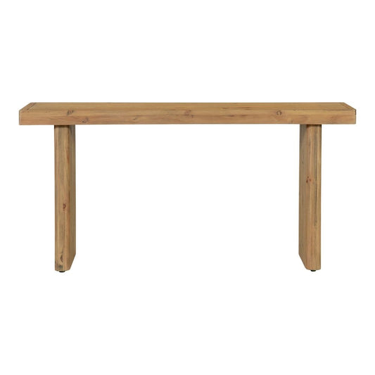 Moes Home - Monterey Console Table Rustic Blonde - FR-1037-21 view 1