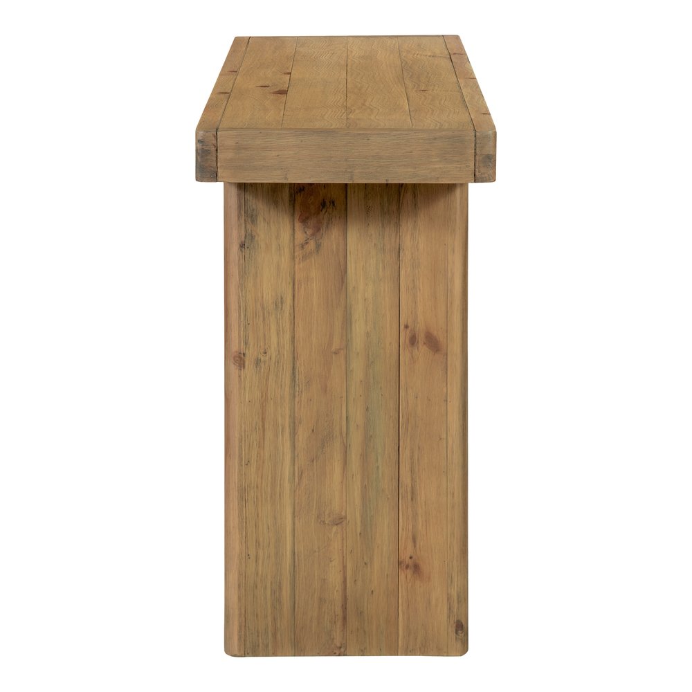 Moes Home - Monterey Console Table Rustic Blonde - FR-1037-21 view 4