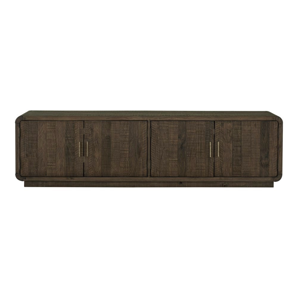 Moes Home - Monterey Media Cabinet in Driftwood - FR-1027-29 veiw 1