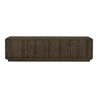 Moes Home - Monterey Media Cabinet in Driftwood - FR-1027-29 veiw 1
