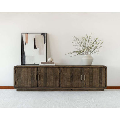 Moes Home - Monterey Media Cabinet in Driftwood - FR-1027-29 veiw 4