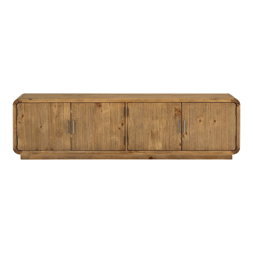Moes Home - Monterey Media Cabinet Rustic Blonde - FR-1027-21 view 1