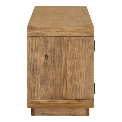 Moes Home - Monterey Media Cabinet Rustic Blonde - FR-1027-21 view 5