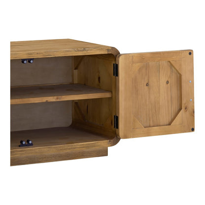 Moes Home - Monterey Media Cabinet Rustic Blonde - FR-1027-21 view 8