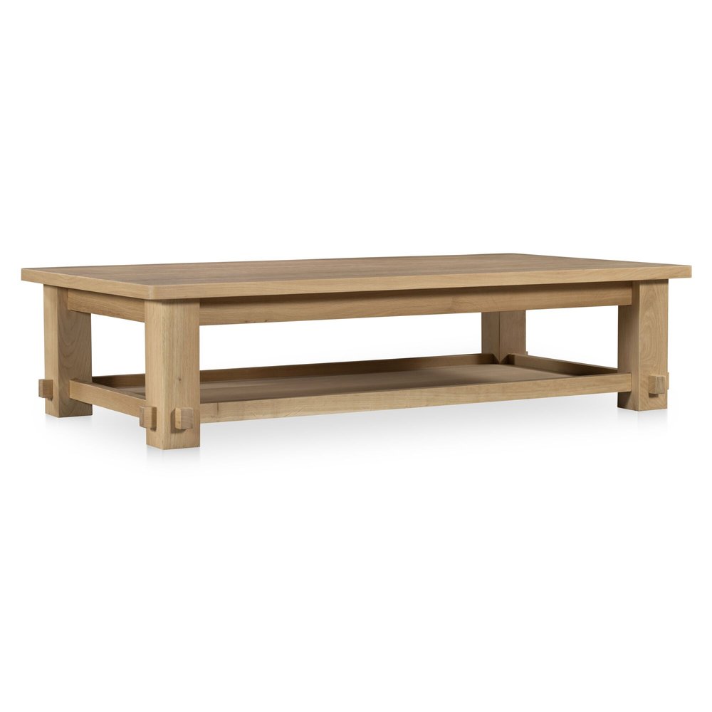 Moes Home - Morey Coffee Table Natural - LX-1089-24 view 3