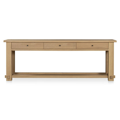 Moes Home - Morey Console Table Natural - LX-1090-24 view 2