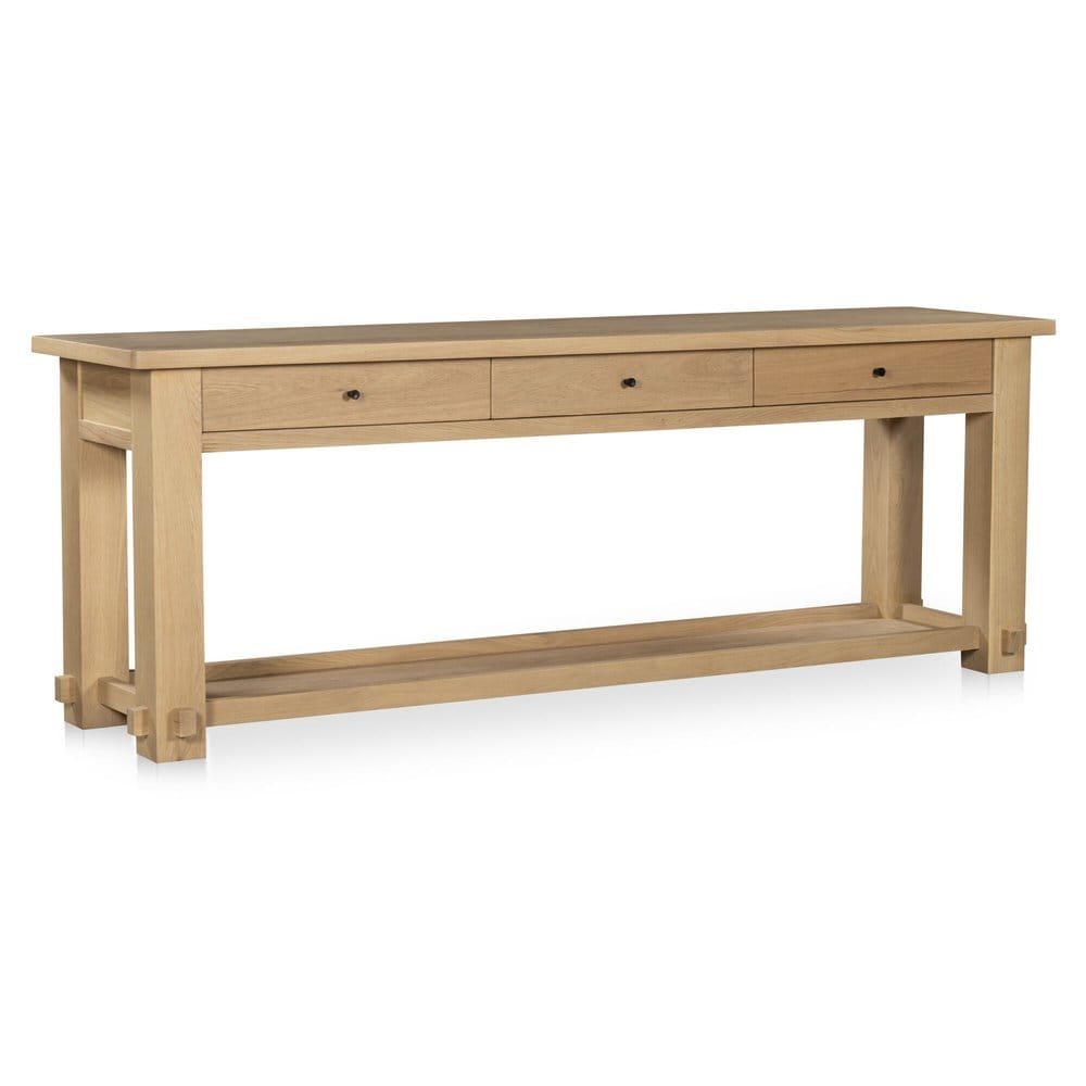 Moes Home - Morey Console Table Natural - LX-1090-24 view 3