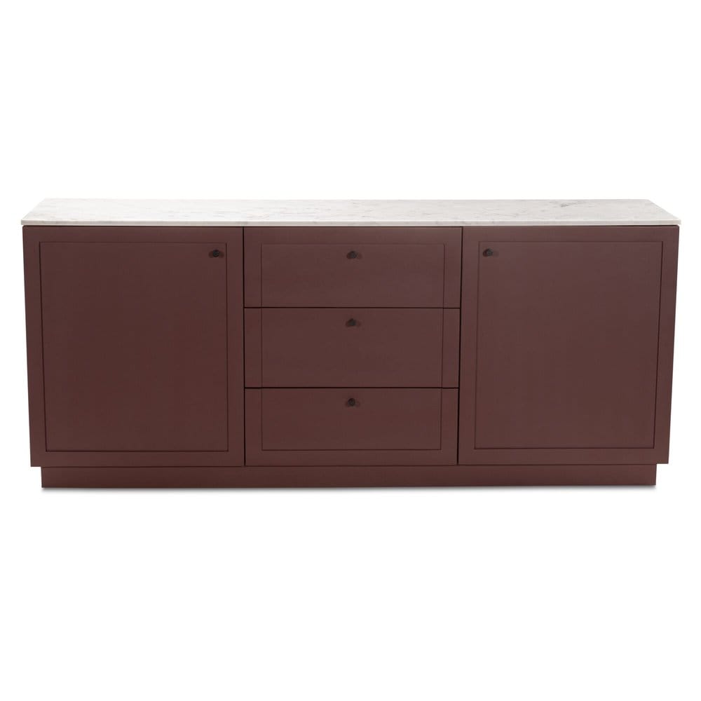 Moes Home - Nadine Sideboard Deep Burgundy - RP-1073-22 view 1