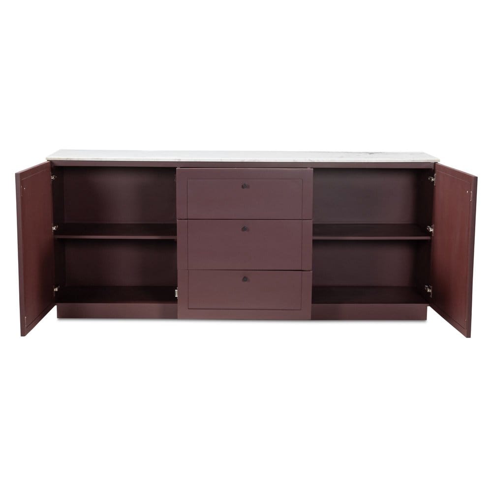 Moes Home - Nadine Sideboard Deep Burgundy - RP-1073-22 view 2