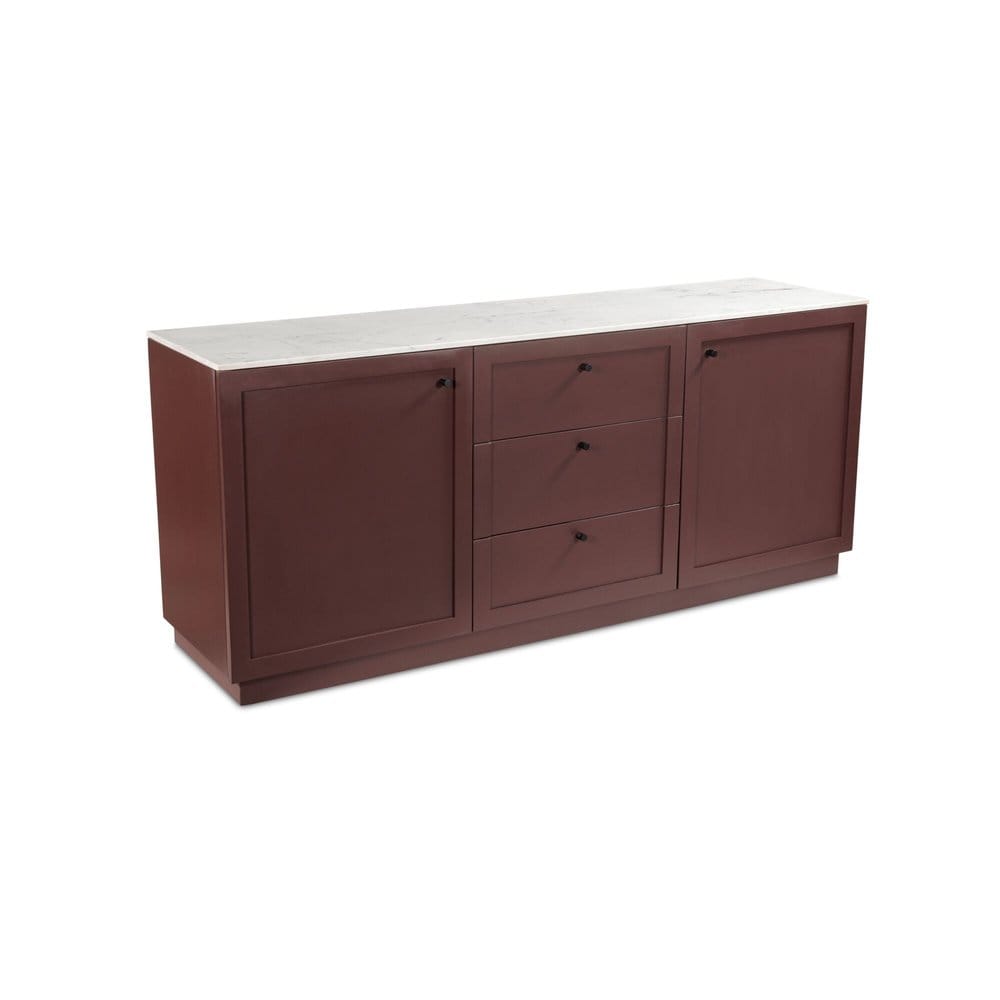 Moes Home - Nadine Sideboard Deep Burgundy - RP-1073-22 view 3