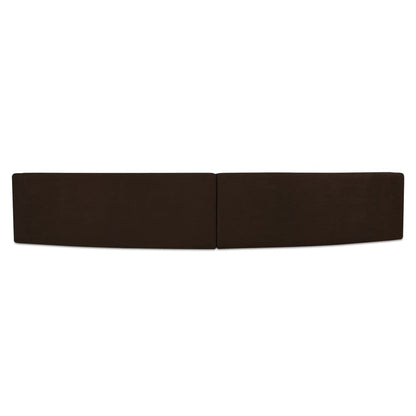 Moes Home - Naomi 2 Piece Concave Modular Sectional Dark Brown - OA-1095-20 view 5