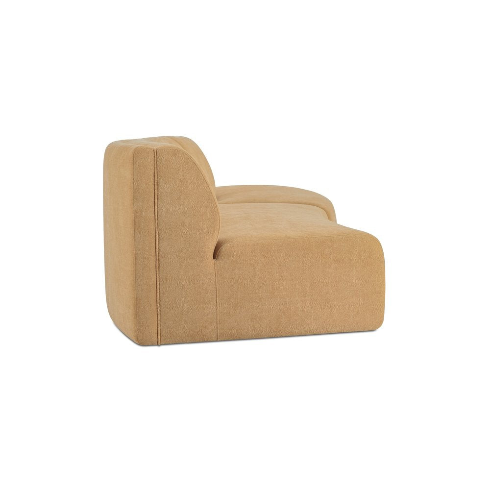 Moes Home - Naomi 2 Piece Concave Modular Sectional Golden Yellow - OA-1095-09 view 4