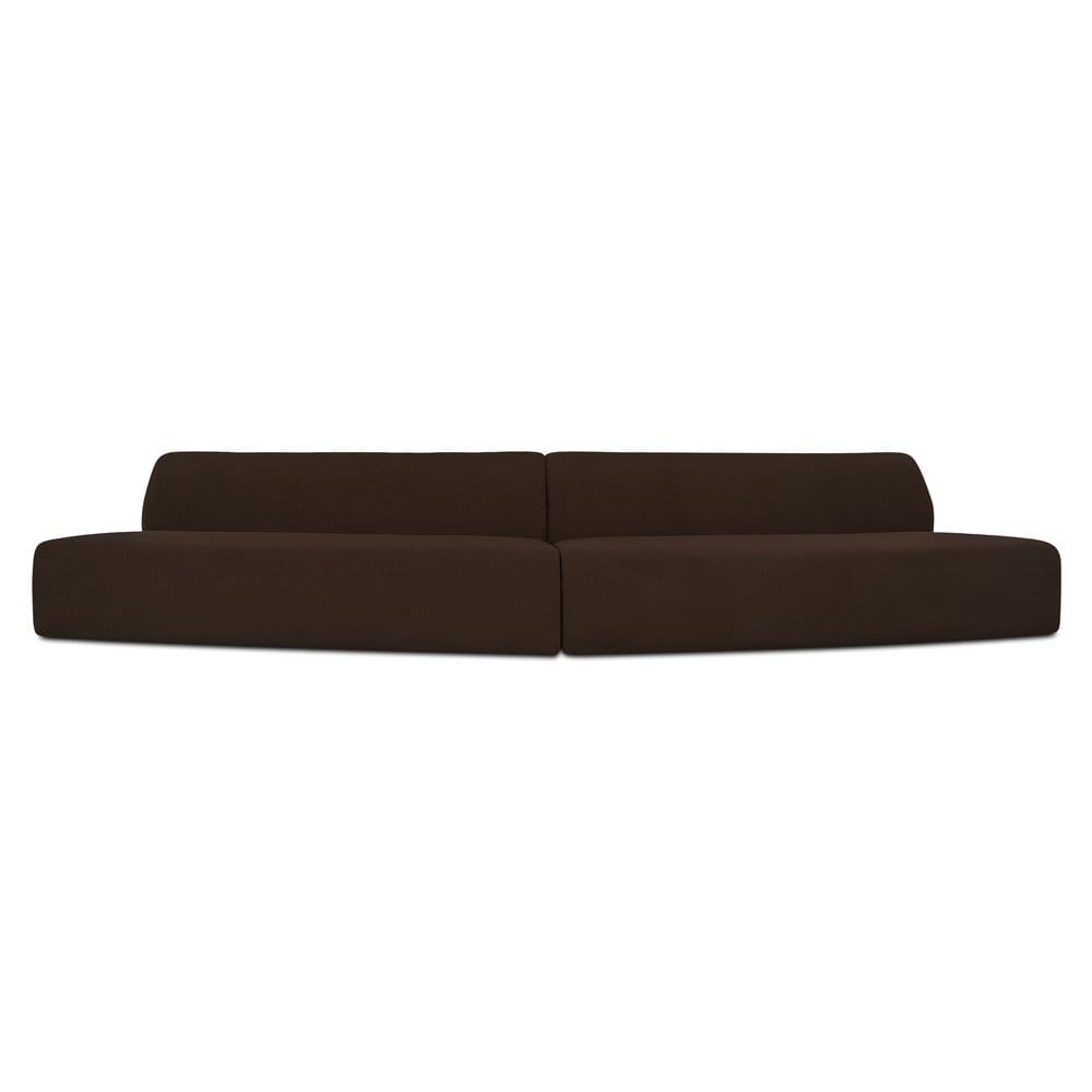 Moes Home - Naomi 2 Piece Convex Modular Sectional Dark Brown - OA-1096-20 view 1