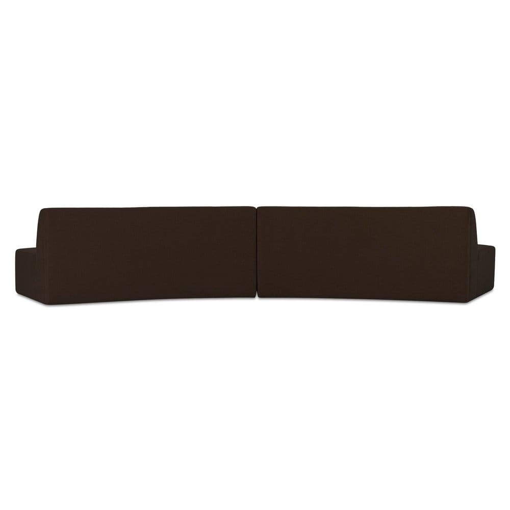 Moes Home - Naomi 2 Piece Convex Modular Sectional Dark Brown - OA-1096-20 view 5