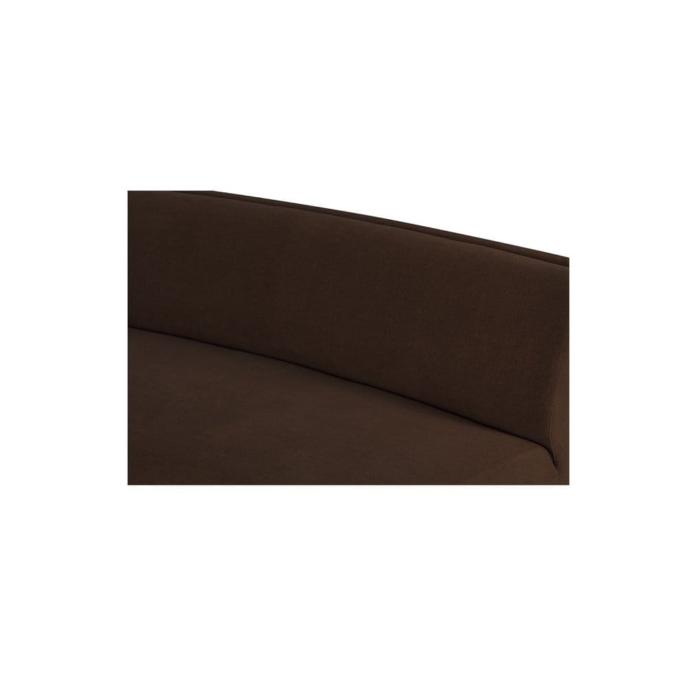 Moes Home - Naomi 2 Piece Convex Modular Sectional Dark Brown - OA-1096-20 view 7