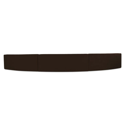 Moes Home - Naomi 3 Piece Concave Modular Sectional Dark Brown - OA-1098-20 view 5