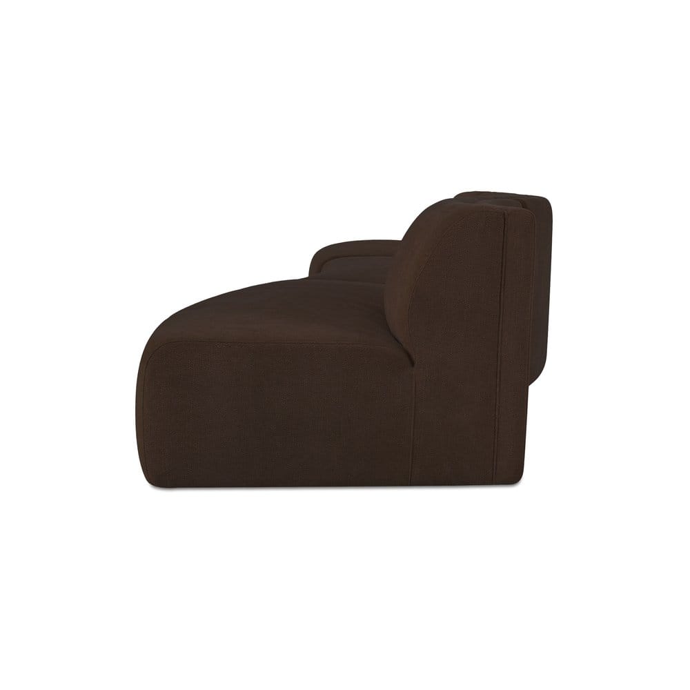 Moes Home - Naomi 3 Piece Wave Modular Sectional Dark Brown - OA-1097-20 view 4
