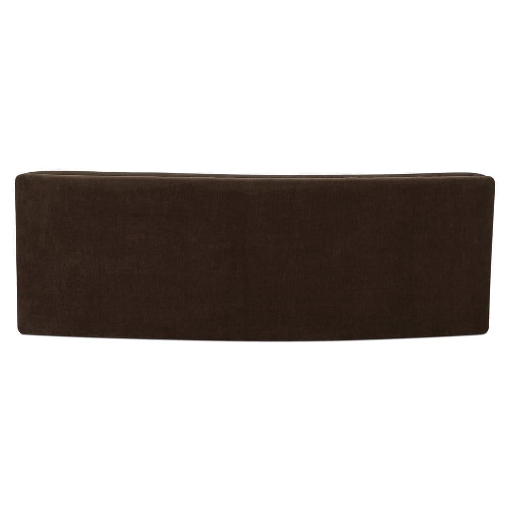 Moes Home - Naomi Concave Sofa Dark Brown - OA-1092-20 view 5