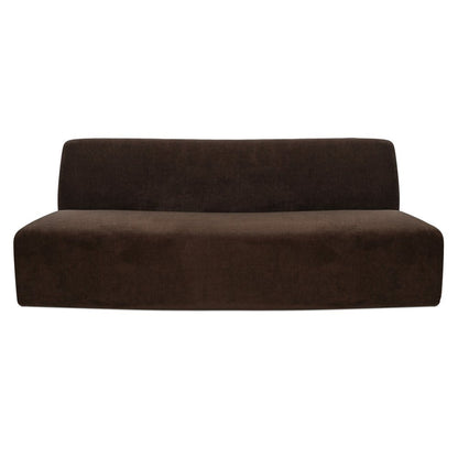 Moes Home - Naomi Convex Sofa Dark Brown - OA-1093-20 view 1