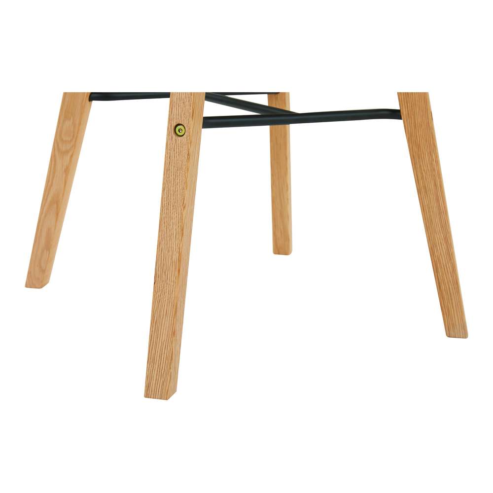 Moes Home - Napoli Leather Barstool Black - YC-1022-02 veiw 11
