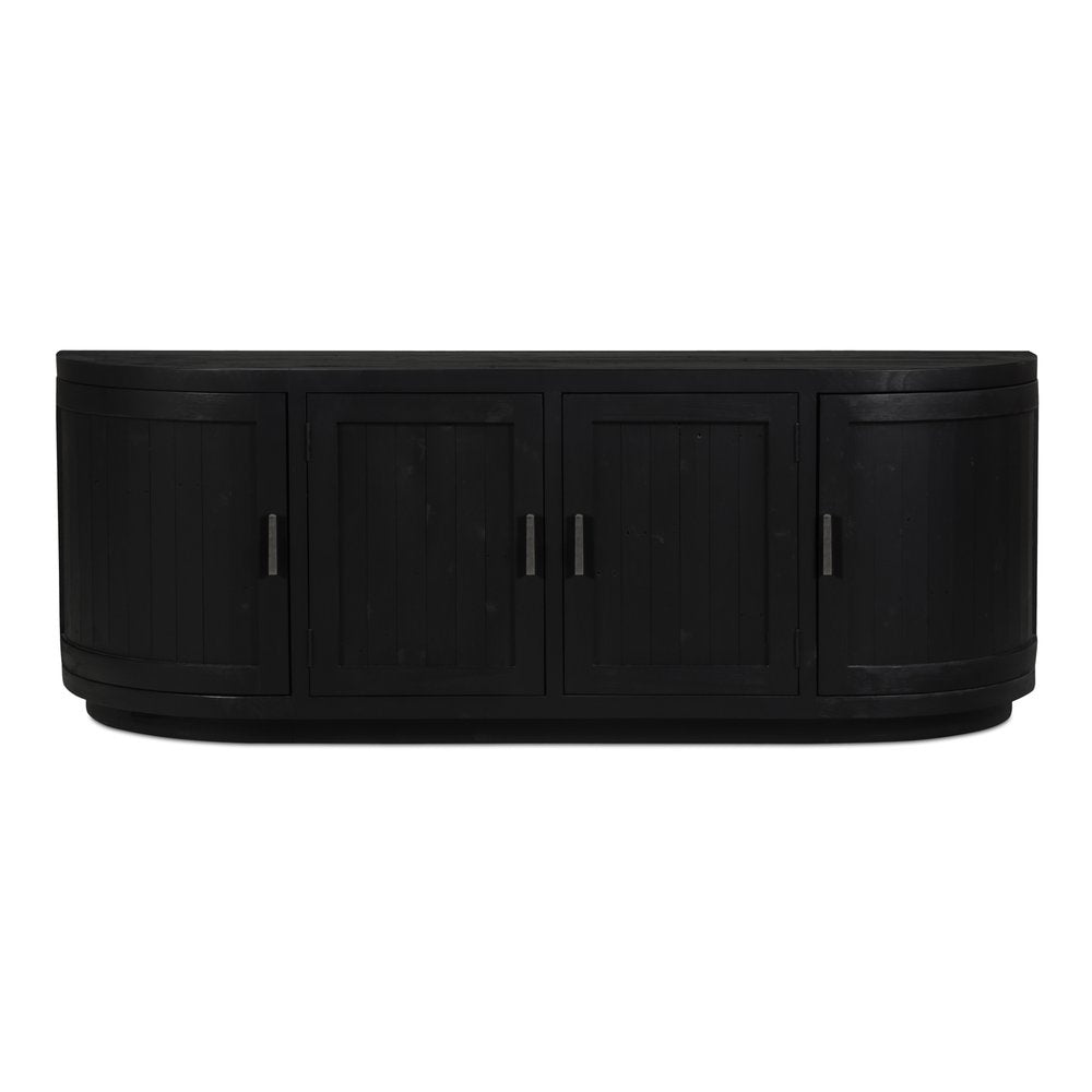 Moes Home - Nicola Media Cabinet Black - FR-1045-02 view 2