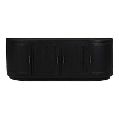 Moes Home - Nicola Media Cabinet Black - FR-1045-02 view 2