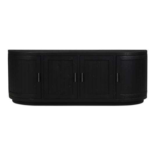 Moes Home - Nicola Media Cabinet Black - FR-1045-02 view 2