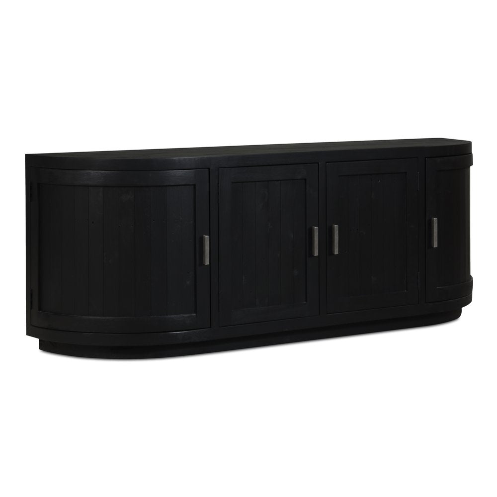 Moes Home - Nicola Media Cabinet Black - FR-1045-02 view 4