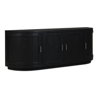Moes Home - Nicola Media Cabinet Black - FR-1045-02 view 4