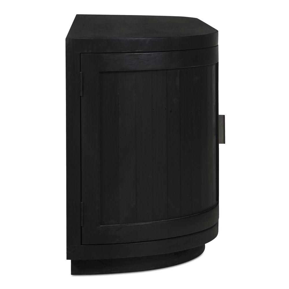 Moes Home - Nicola Media Cabinet Black - FR-1045-02 view 6