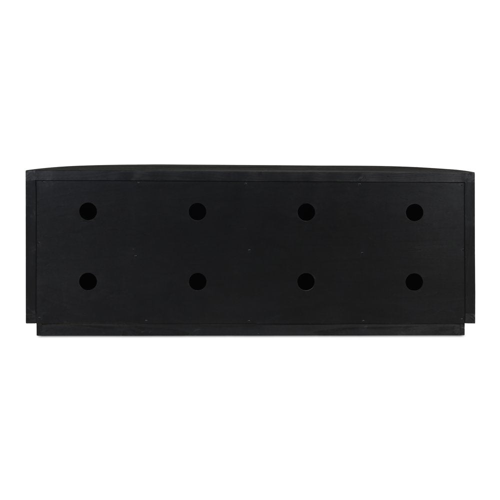 Moes Home - Nicola Media Cabinet Black - FR-1045-02 view 7