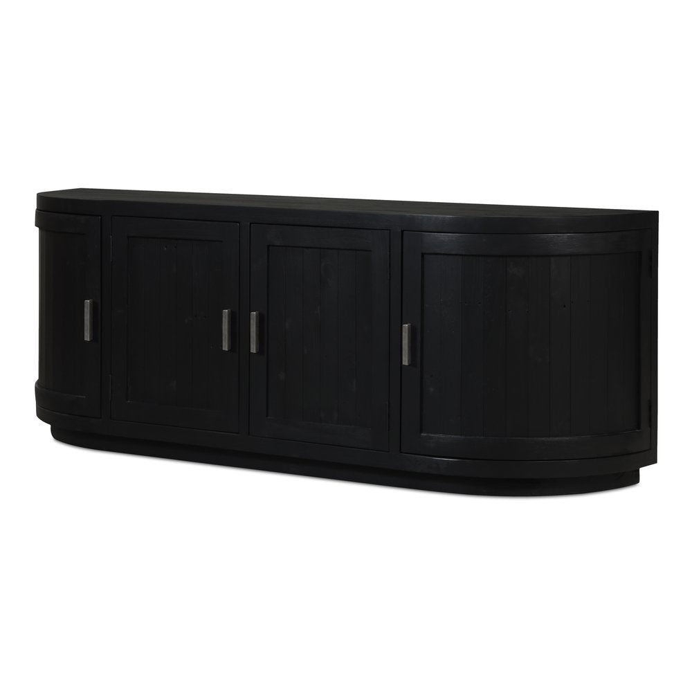 Moes Home - Nicola Media Cabinet Black - FR-1045-02 view 8