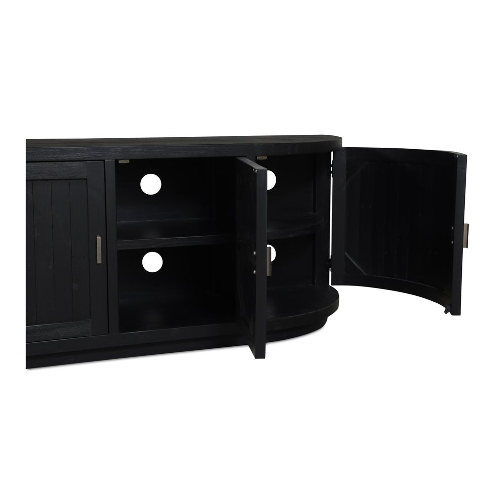 Moes Home - Nicola Media Cabinet Black - FR-1045-02 view 10