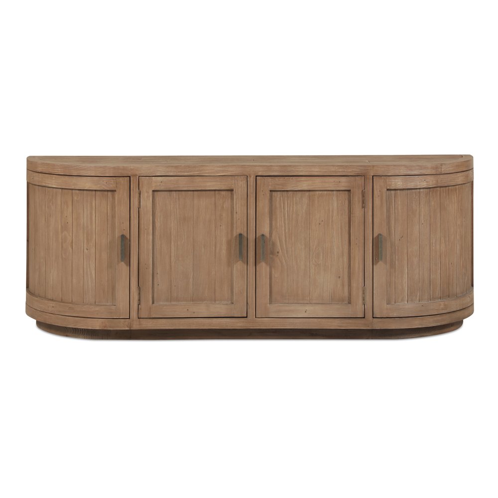 Moes Home - Nicola Media Cabinet Natural - FR-1045-23 view 2